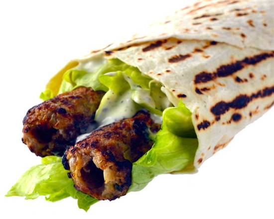 Chicken Kebab Rolo Meal