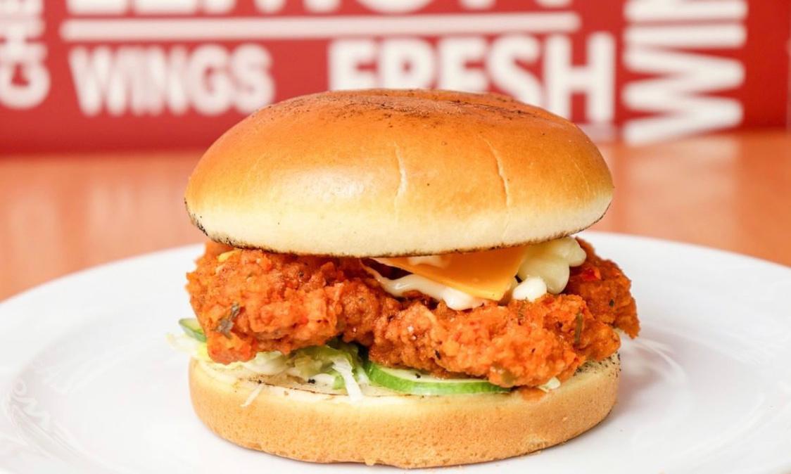 Spicy Buffalo Chicken Burger