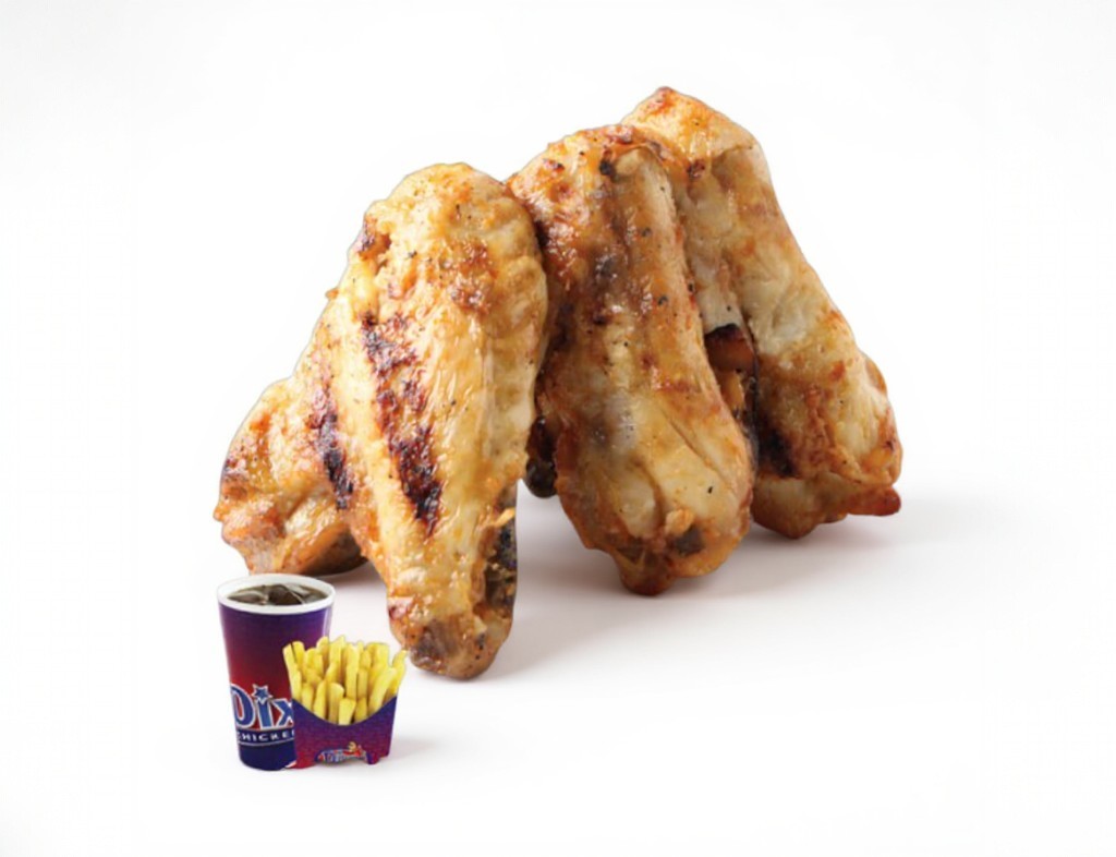 5 Peri-peri Wings Meal