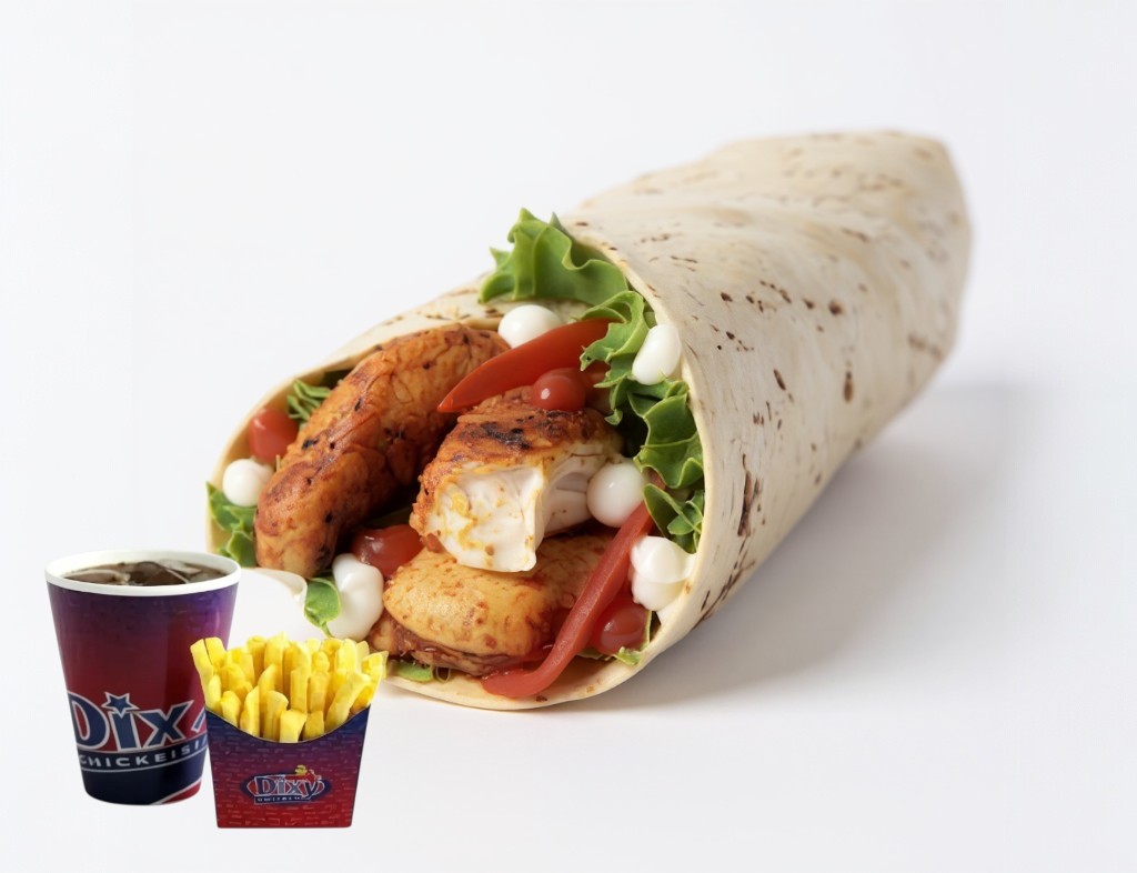 Peri-peri Wrap Meal