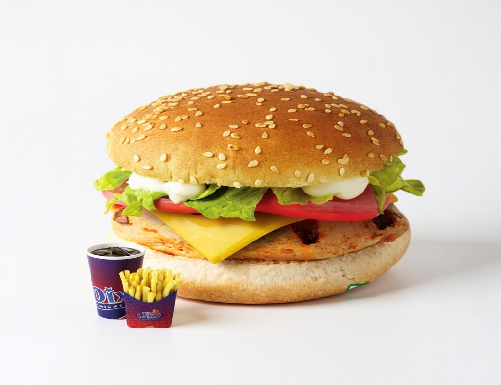 Peri-peri Burger Meal