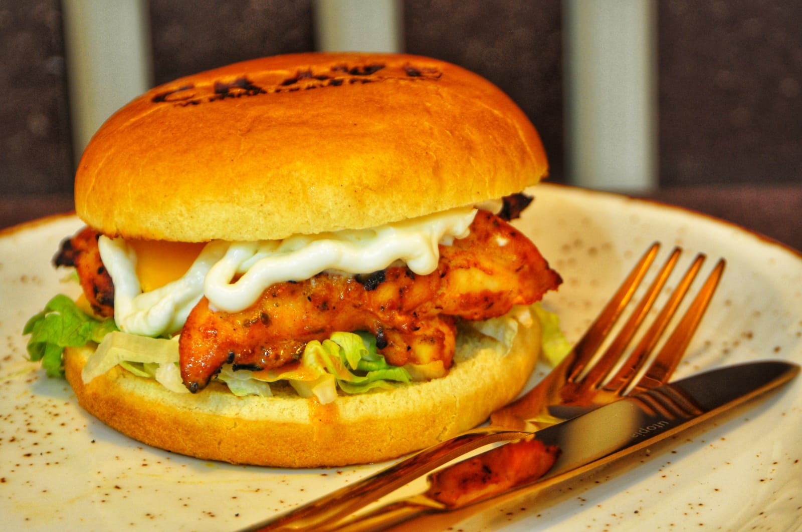 Peri Breast Burger Meal