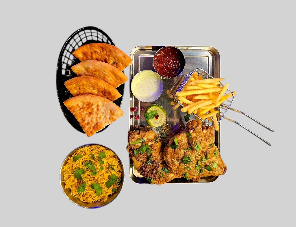 Half	lahori Tawa Chicken
