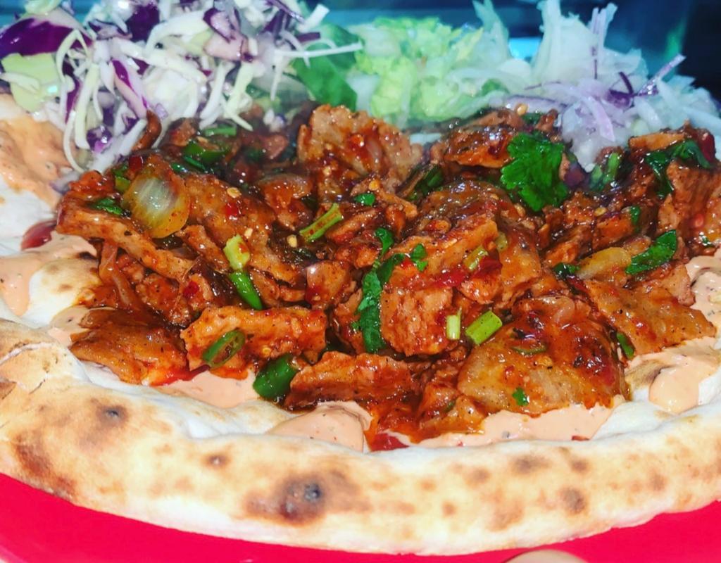 Lamb Doner & Pitta Bread Meal