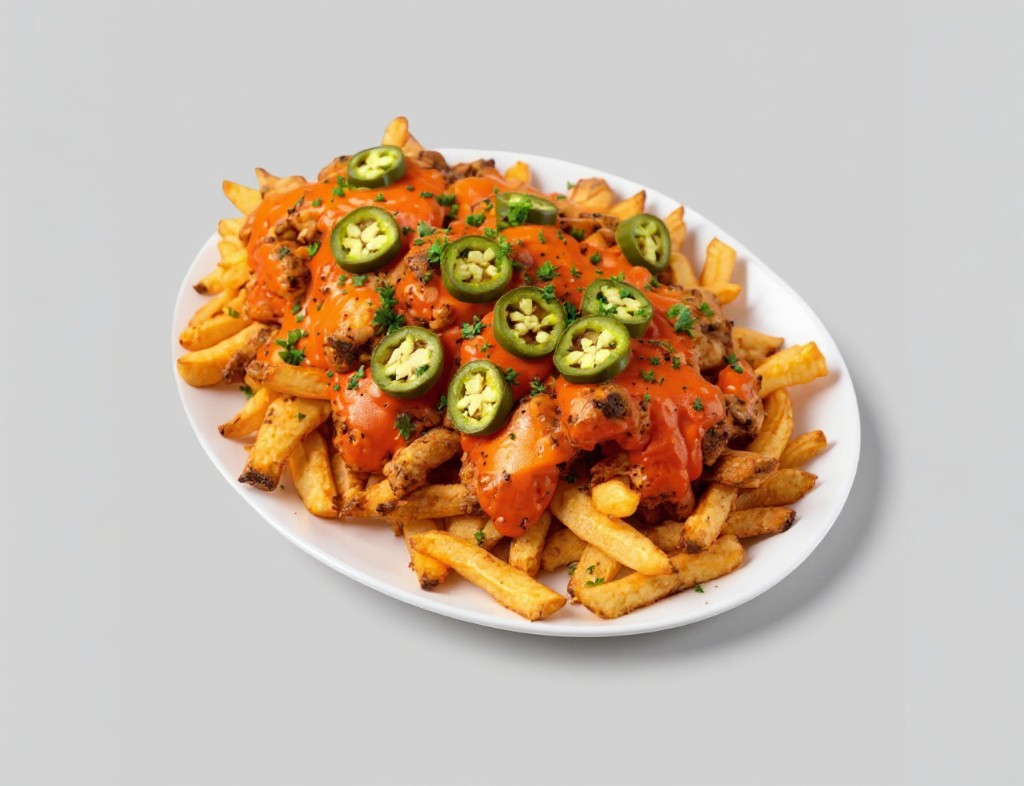 Chicken Tikka Dirty Fries