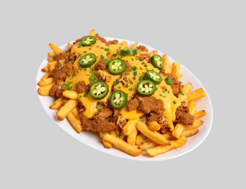 Chicken Strips Dirty Fries