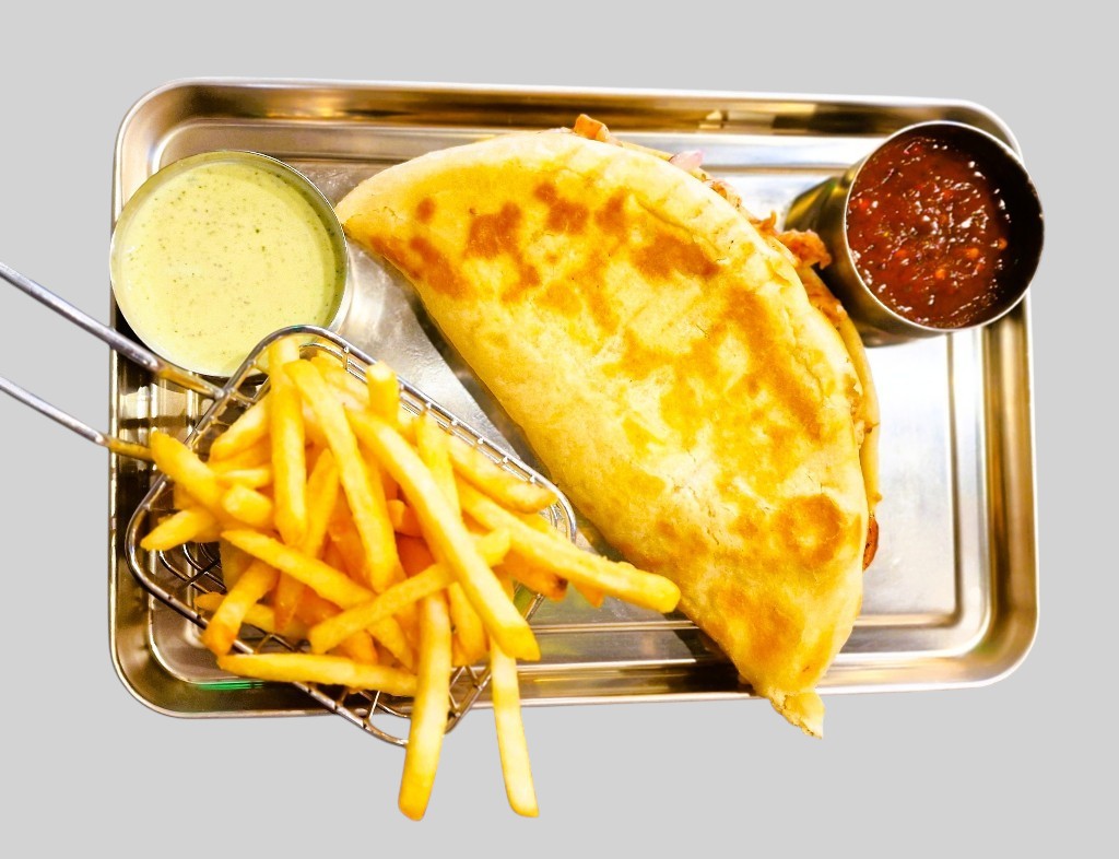 Shish Kebab Melt Naan