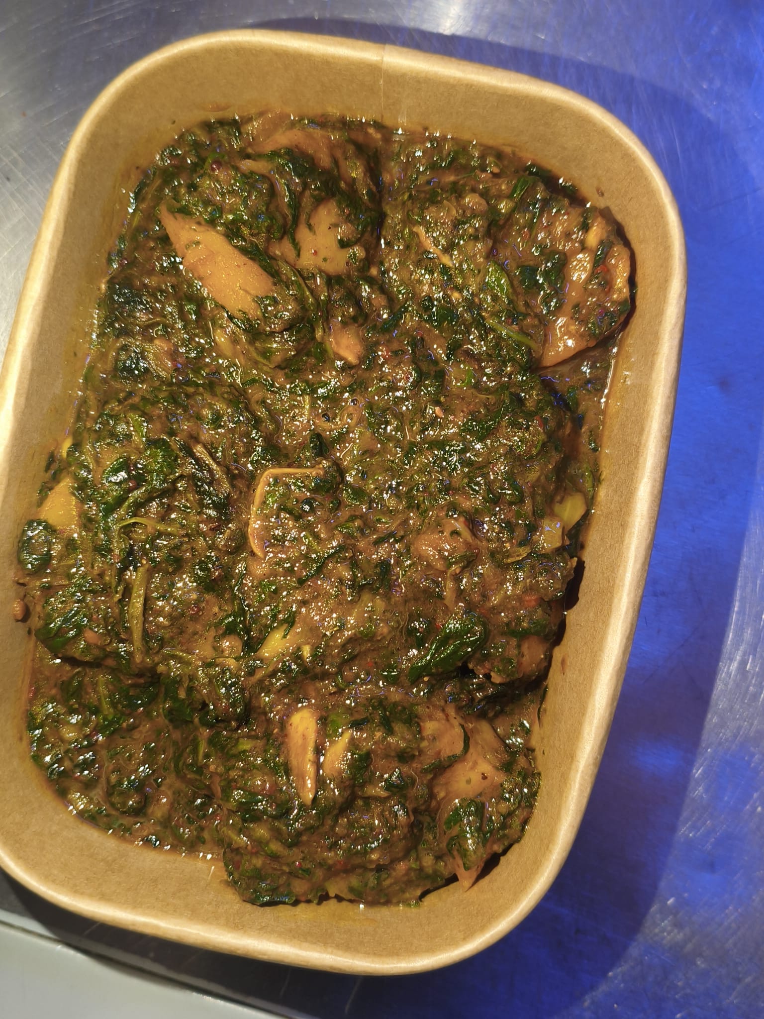 Saag Aloo 