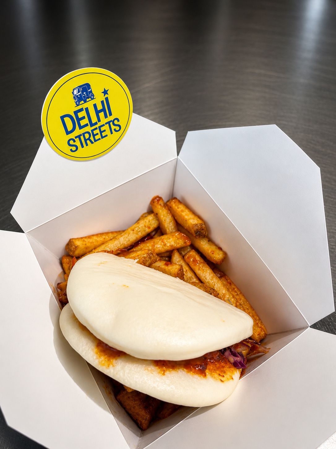 1x Desi Bao Bun & Chips