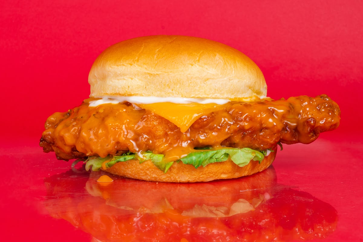 Creamy Pepper Burger Meal
