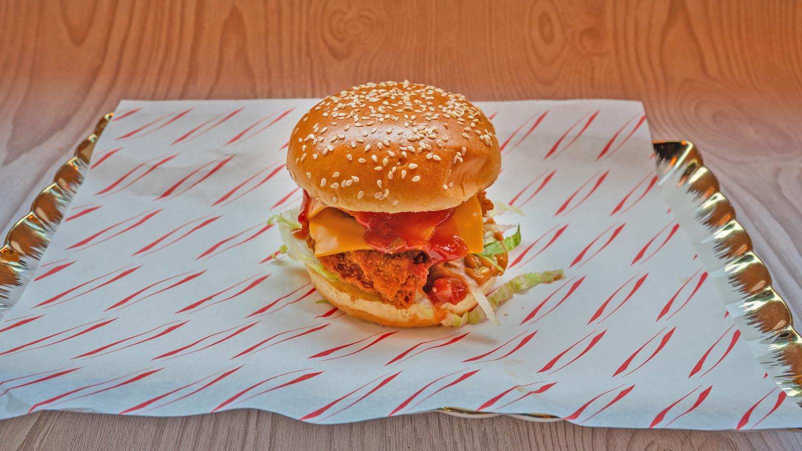 Zinger Smashie Burger 