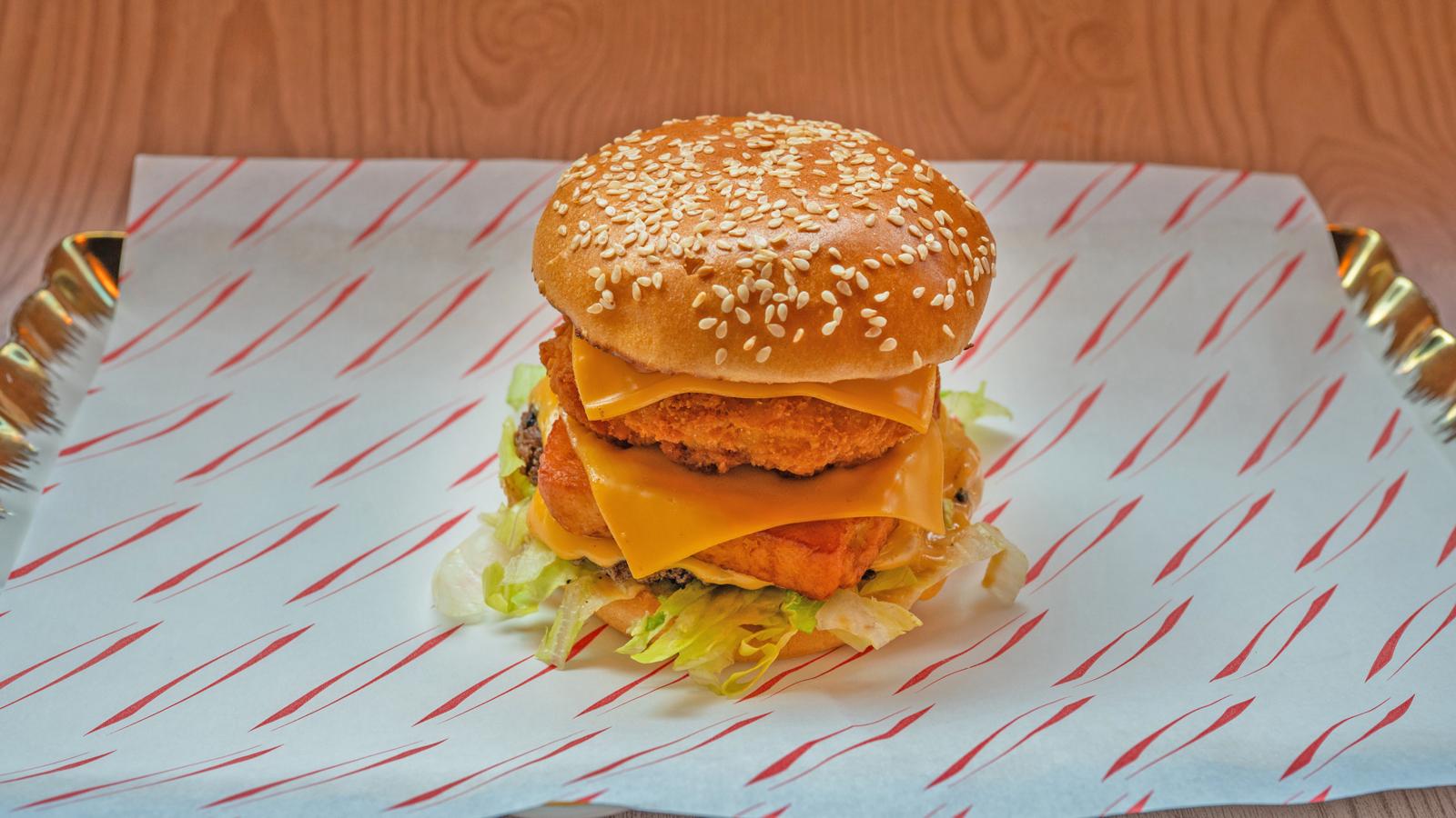 Big Boyz Towers Smashie Burger Meal