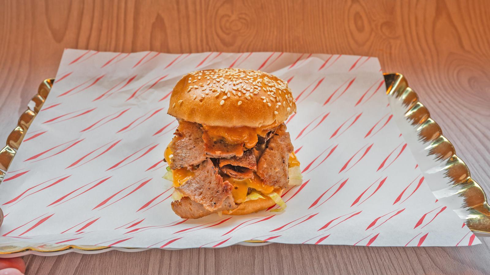 The Doner Smash Burger Meal